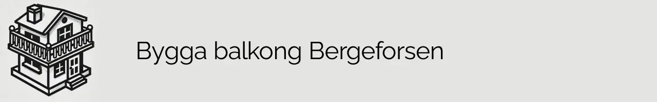 Bygga balkong Bergeforsen